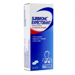 SURBRONC EXPECTORANT 30 COMPRIMES SECABLES 