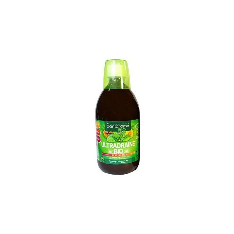 SANTAROME BIO ULTRADRAINE BIO GOUT THE VERT CITRON 500ML