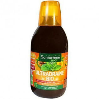 SANTAROME BIO ULTRADRAINE BIO GOUT THE VERT CITRON 500ML