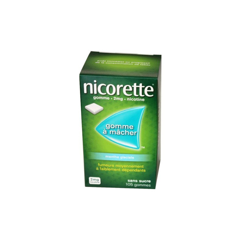 NICORETTE 4MG CLASSIQUE SANS SUCRE 105 GOMMES 