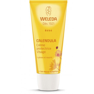 WELEDA Crème protectrice Visage au Calendula. Tube 75ml