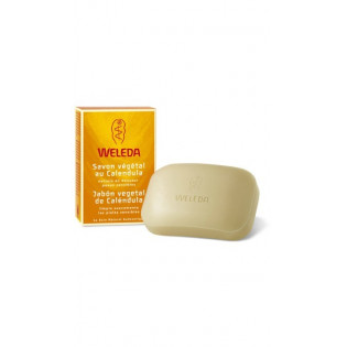 WELEDA Savon végétal au Calendula. Pain de 100g