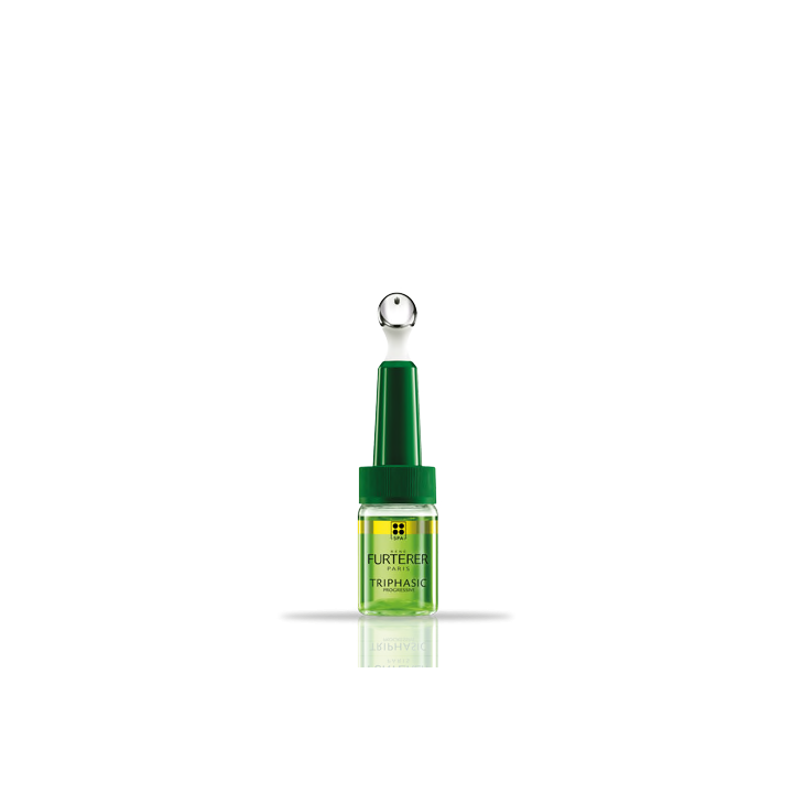 René Furterer Triphasic VHT Anti-hair loss regeneration serum. Box of 8 x 5.5 ml bottles