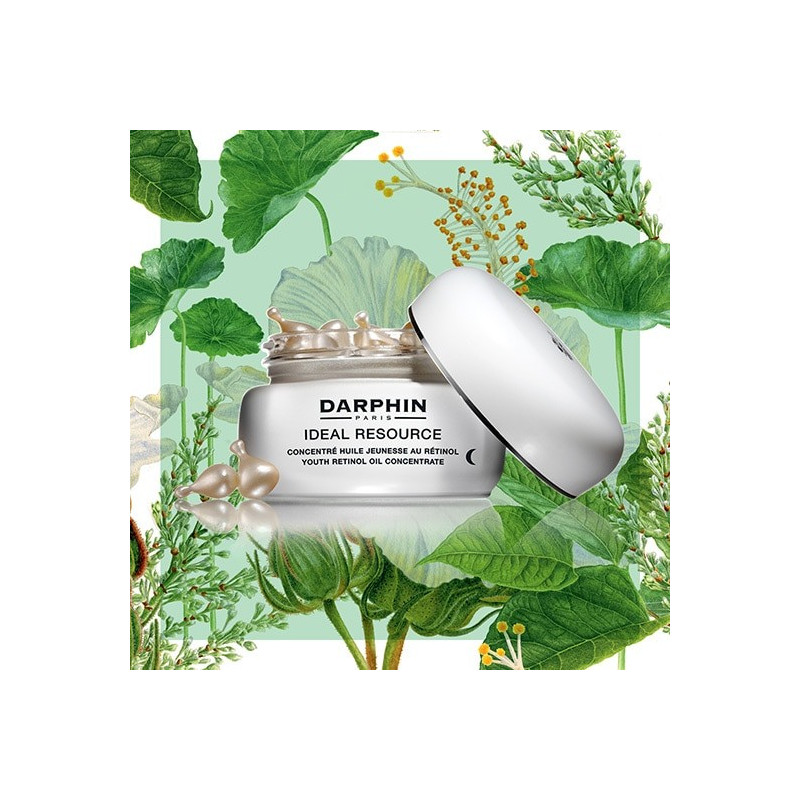 DARPHIN Ideal Resource - Concentré Huile Jeunesse Au Rétinol. Pot 60 capsules