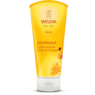 WELEDA BEBE CALENDULA Creamy Body and Hair Wash. Tube 200ml