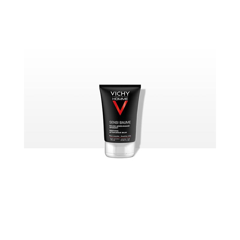 Vichy HOMME Sensi baume CA Anti-réaction peau sensible. Tube de 75ml Vichy HOMME Sensi baume CA Anti-réaction peau sensible. Tube de 75ml