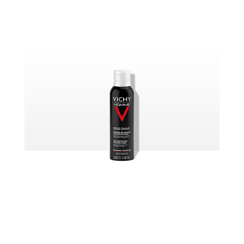 Vichy HOMME Mousse à raser anti-irritations 200ML Vichy HOMME Mousse à raser anti-irritations 200ML