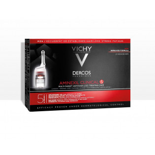 VICHY DERCOS TECHNICAL AMINEXIL CLINICAL 5 - Men. 21 single doses