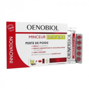 OENOBIOL MINCEUR TOUT EN 1 30 STICKS + 60 COMPRIMES