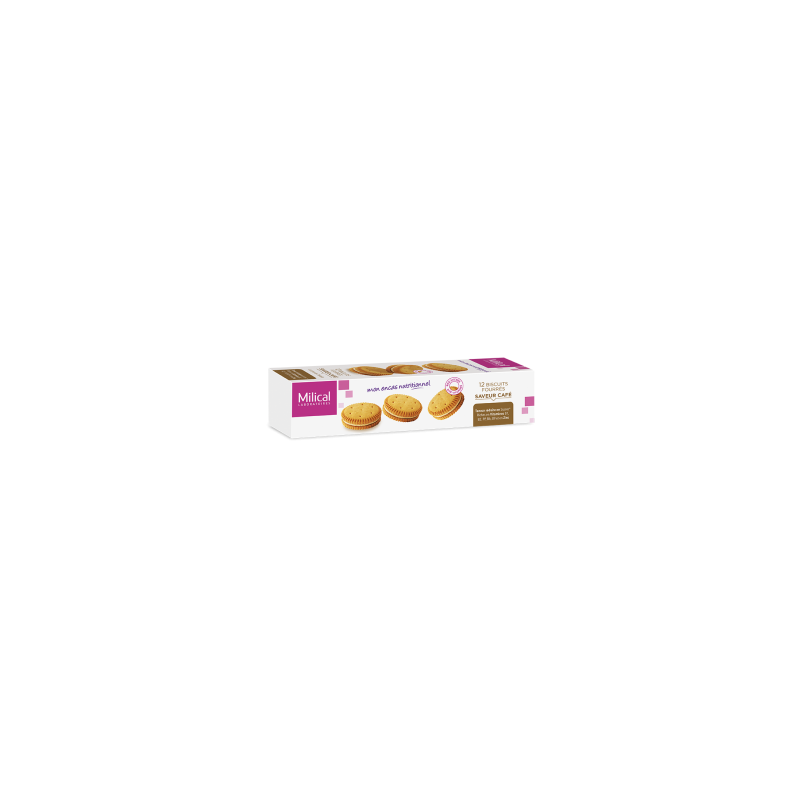 MILICAL 12 BISCUITS FOURRES SAVEUR CHOCOLAT MILICAL 12 BISCUITS FOURRES SAVEUR CHOCOLAT