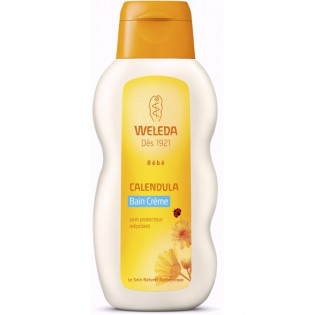 WELEDA BEBE CALENDULA Bath Cream. Bottle 200ml