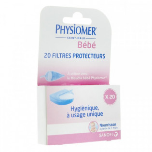 PHYSIOMER MOUCHE BEBE + 5 FILTRES PROTECTEURS JETABLES A PARTIR DE 1 MOIS 