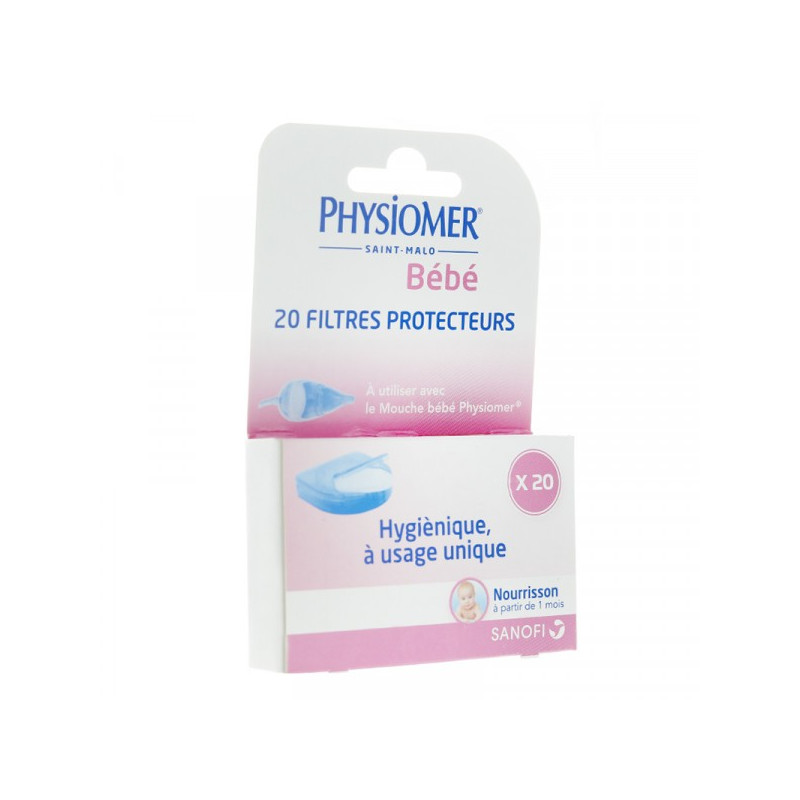 PHYSIOMER MOUCHE BEBE + 5 FILTRES PROTECTEURS JETABLES A PARTIR DE 1 MOIS PHYSIOMER MOUCHE BEBE + 5 FILTRES PROTECTEURS JETABLES A PARTIR DE 1 MOIS