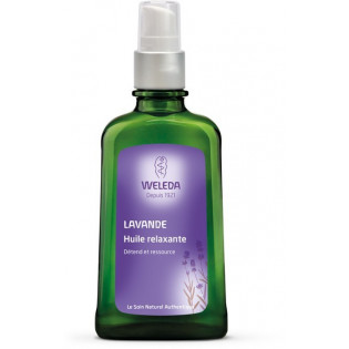 WELEDA LAVENDER Relaxing oil. Pump bottle 100ml