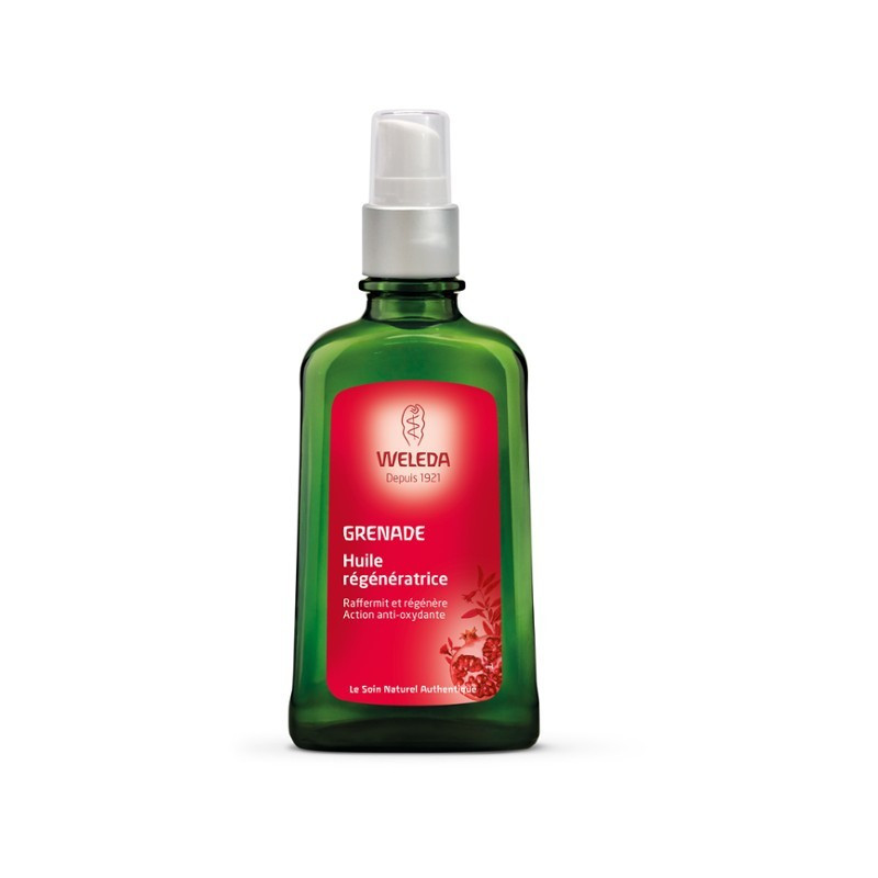 WELEDA GRENADE Huile régénératrice. Flacon pompe 100ml