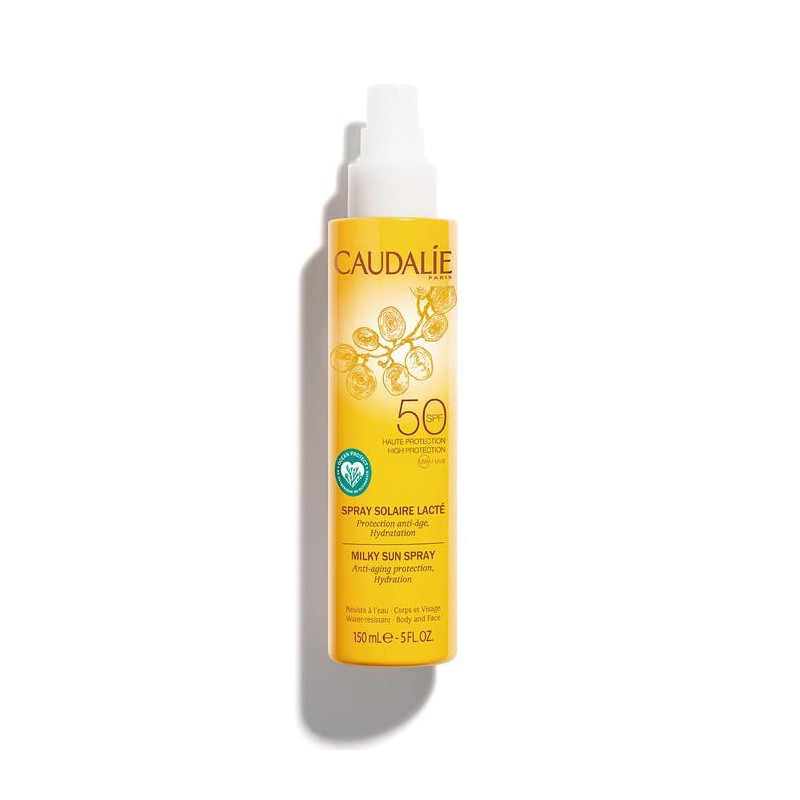 CAUDALIE Solaire Crème Visage Anti-rides SPF50. Tube 50ml CAUDALIE Solaire Crème Visage Anti-rides SPF50. Tube 50ml