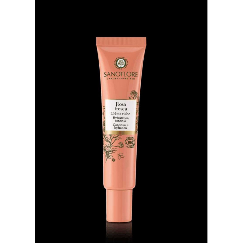 Sanoflore Rosa Fresca Crème riche. Tube 40ml Sanoflore Rosa Fresca Crème riche. Tube 40ml