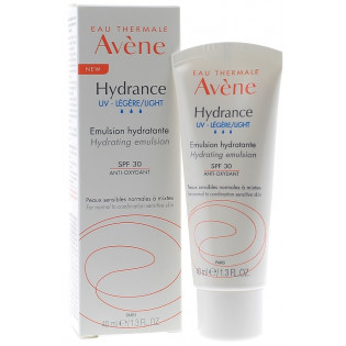 Avene Hydrance OPTIMALE UV Light Moisturizing Cream SPF20. Tube 40ml