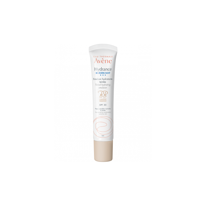 NEW Avene Hydrance BB-Light Tinted Moisturizing Emulsion SPF 30. 40ml tube NEW Avene Hydrance BB-Light Tinted Moisturizing Emulsion SPF 30. 40ml tube