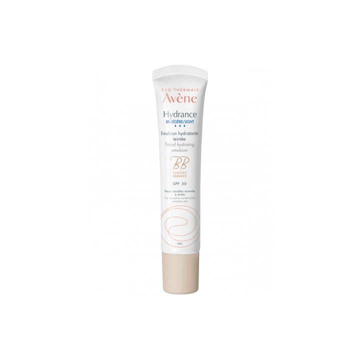 NEW Avene Hydrance BB-Light Tinted Moisturizing Emulsion SPF 30. 40ml tube