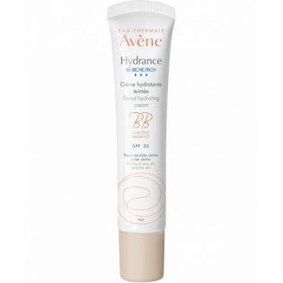 NOUVEAU Avène Hydrance BB-Riche Crème hydratante teintée SPF 30. Tube 40ml