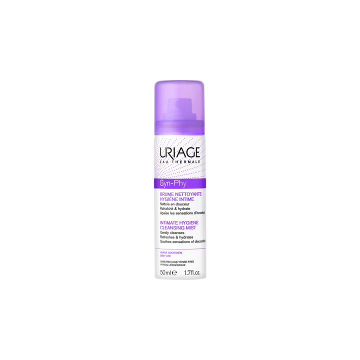 URIAGE GYN-PHY - Brume Nettoyante Hygiène Intime. Spray 50ml
