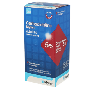 CARBOCISTEIN 5% ADULTS SUGAR FREE MYLAN 200ML