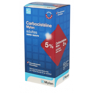 CARBOCISTEIN 5% ADULTS SUGAR FREE MYLAN 200ML