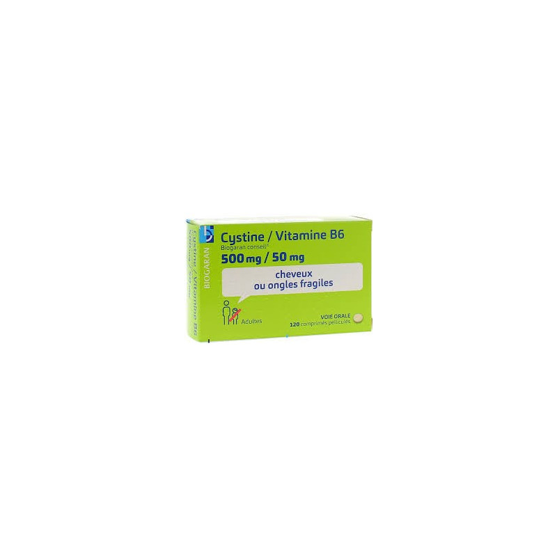 Cystine B6 Biogaran 120 film-coated tablets