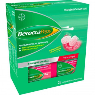 BEROCCA N GO TO BE TAKEN WITHOUT WATER 28 ORODISPERSIBLE TABLETS FROSTED ORANGE