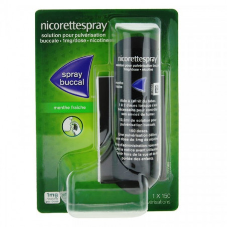 NICORETTESPRAY 1mg Fresh Mint Spray 150 sprays