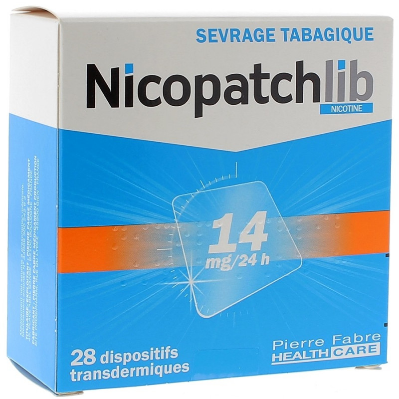 Nicopatch Dispositifs 14mg/24h par 28 Nicopatch Dispositifs 14mg/24h par 28