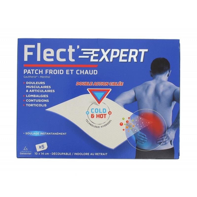 FLECT'EXPERT 5 PATCHS FROID ET CHAUD FLECT'EXPERT 5 PATCHS FROID ET CHAUD