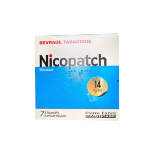 Nicopatch Dispositifs 14mg/24h par 7