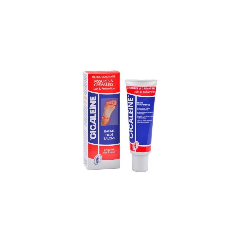 Asepta Cicaleïne Baume restructurant Fissures et Crevasses Mains et Pieds. Tube 50ML