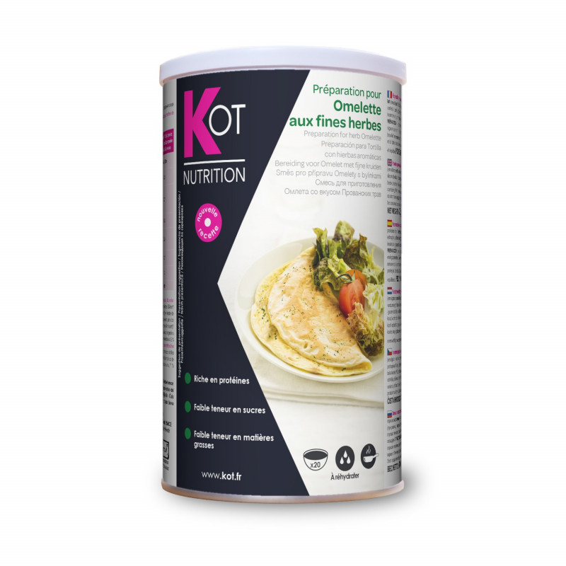 KOT POT OMELETTE AUX FINES HERBES 400G. NOUVELLE RECETTE KOT POT OMELETTE AUX FINES HERBES 400G. NOUVELLE RECETTE