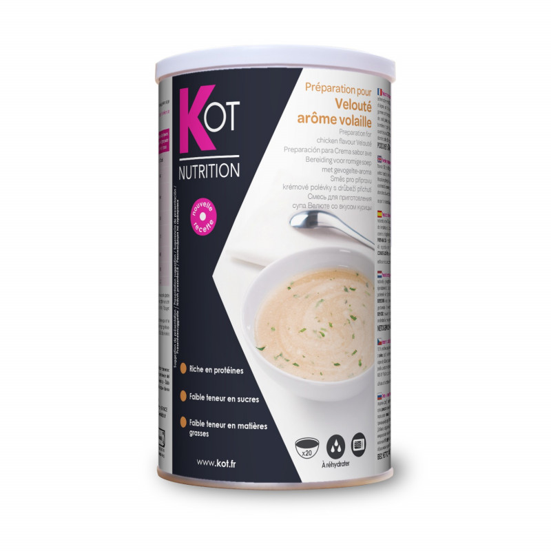 KOT POT Velouté arôme volaille 400G. NOUVELLE RECETTE KOT POT Velouté arôme volaille 400G. NOUVELLE RECETTE