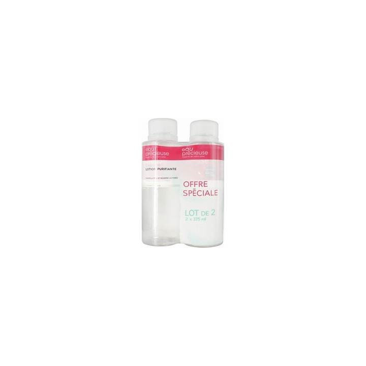 Eau Précieuse Lotion. Lot de 2 Flacons de 375ML