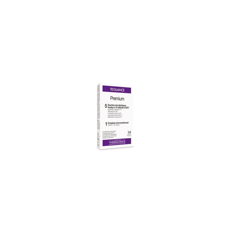 THERASCIENCE Teoliance premium (ex-Lactique) boîte de 14 gélules THERASCIENCE Teoliance premium (ex-Lactique) boîte de 14 gélules