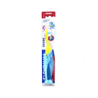 ELGYDIUM BROSSE A DENTS SHARK SOUPLE 2/6 ANS