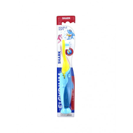 ELGYDIUM BROSSE A DENTS SHARK SOUPLE 2/6 ANS