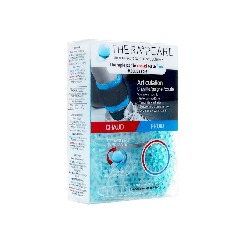 THERAPEARL ARTICULATION AVEC SANGLE CHAUD OU FROID