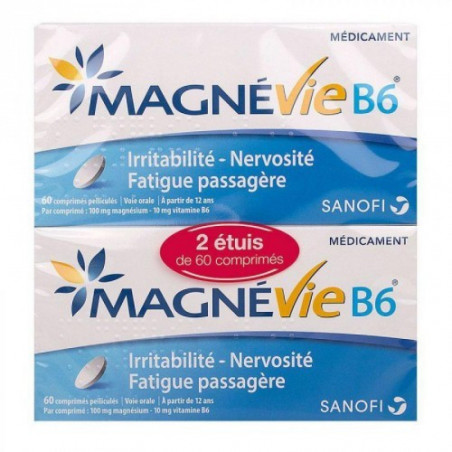 Magnevie B6 60 comprimés