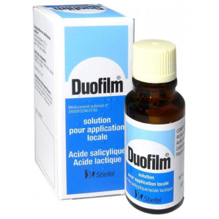 DUOFILM SOLUTION FLACON 15ML