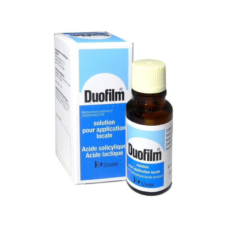 DUOFILM SOLUTION FLACON 15ML