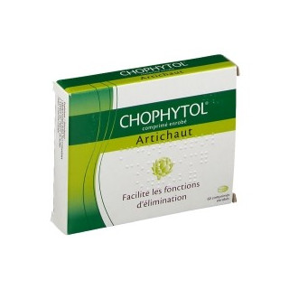 CHOPHYTOL ARTICHAUT 60 COMPRIMES ENROBES
