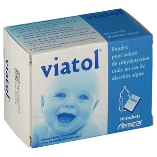 VIATOL 10 SACHETS DE SOLUTION DE REHYDRATATION 