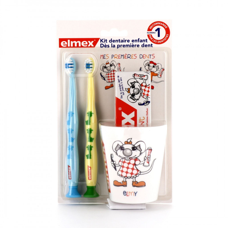 ELMEX CHILDREN'S DENTAL KIT MY FIRST TEETH ELMEX CHILDREN'S DENTAL KIT MY FIRST TEETH