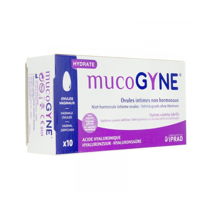 MUCOGYNE 10 OVULES VAGINAUX 
