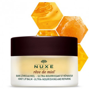 Nuxe Rêve de miel, Baume lèvres réparateur ultra nourrissant - 15g